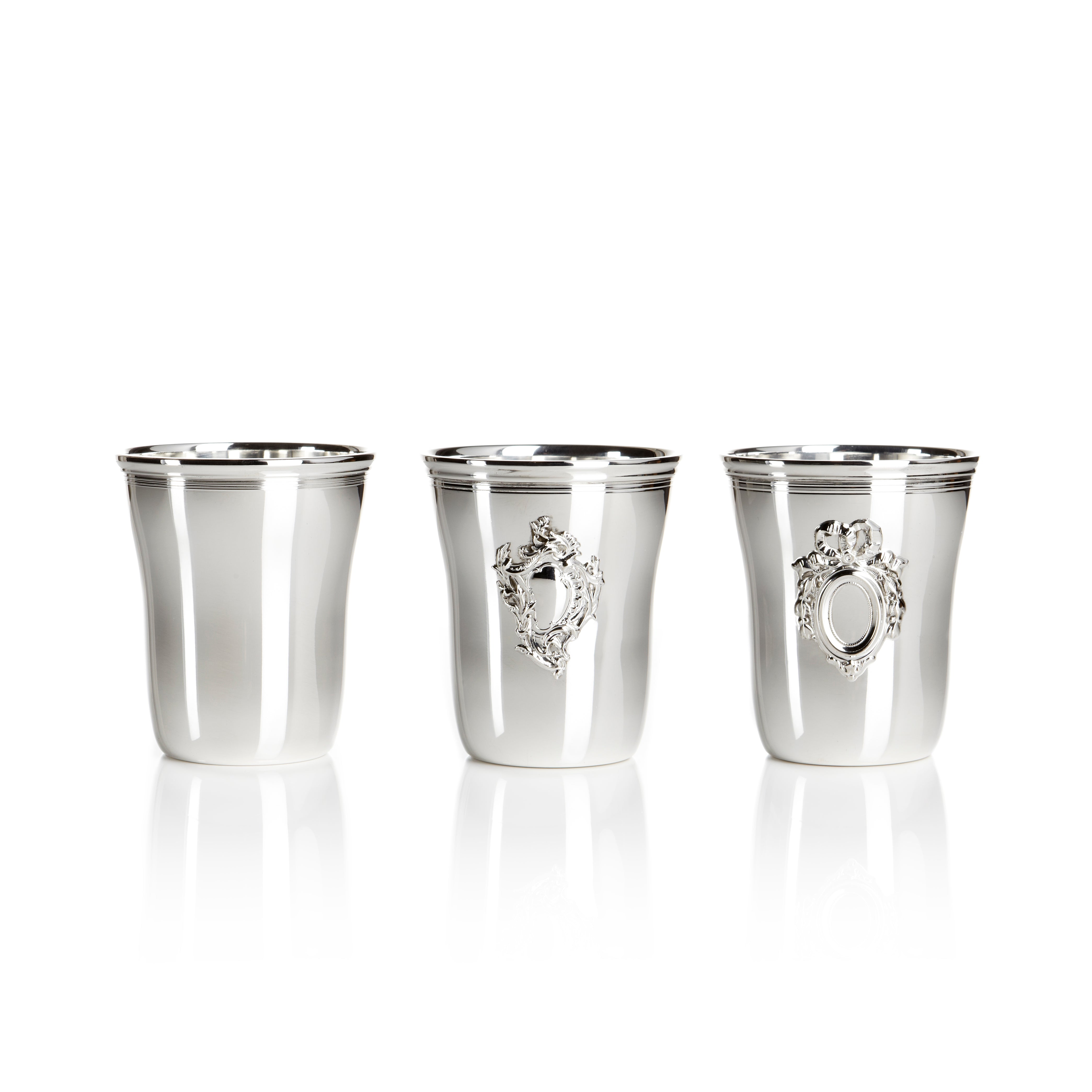 ANCIENNE TIMBALE / Gobelet en Argent Massif Monogramme LD EUR 50,00 ANCIENNE TIMBALE / Gobelet en Argent Massif Monogramme LD EUR 50,00